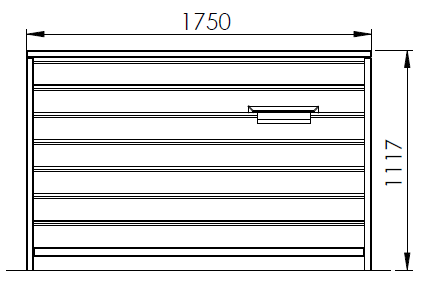 Brievenbus Modern Padoek - Afbeelding 5