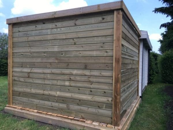 Enkel blokhutprofiel 33x133 - Afbeelding 2