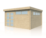 Tuinhuis Modern L 415x385 - 4604ISO