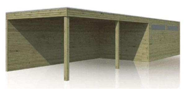 Tuinhuis Qube 300x210