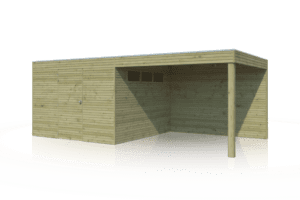 Tuinhuis QB II EXT 600x300 - 7202EXT300