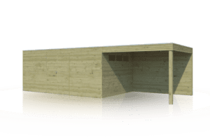 Tuinhuis QB IV EXT 810x300 - 7204EXT300