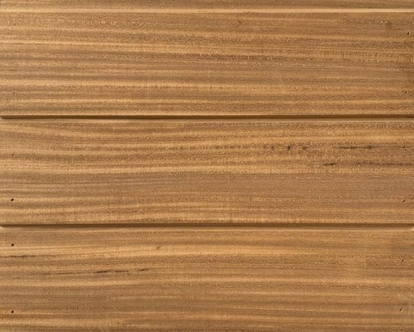Afrormosia gevelplanchetten - 15mm dik