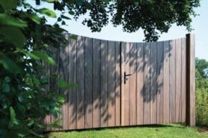 Park verticaal gebogen poort - Padoek