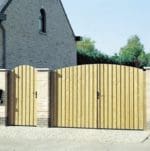 Modern poort