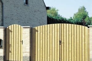 Modern poort