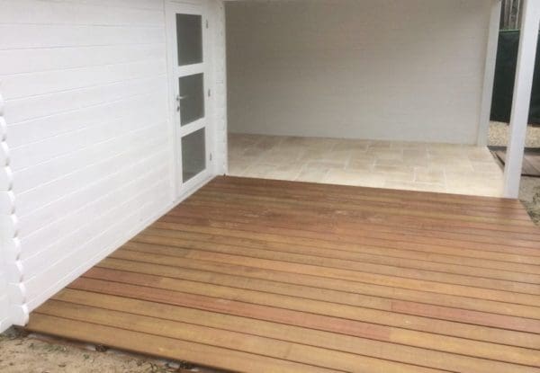 Ipé terrasplanken 20x140 bfix premium - Overstock lot 11m2 - Afbeelding 4
