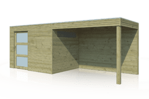 Tuinhuis 28mm wanden