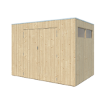 Tuinhuis QBV 298 x 198 brede latjes - 8111