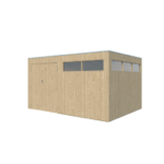 Tuinhuis QBV 399 x 298 brede latjes - 8113