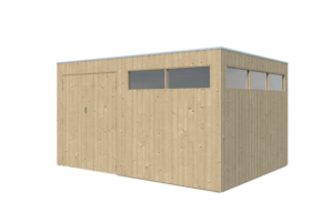Tuinhuis QBV 399 x 298 brede latjes - 8113