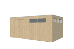 Tuinhuis QBV 500 x 298 brede latjes - 8114