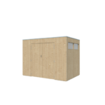 Tuinhuis QBV 298 x 198 smalle latjes - 8311