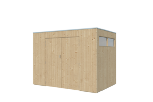 Tuinhuis QBV 298 x 198 smalle latjes - 8311