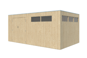 Tuinhuis QBV 500 x 298 smalle latjes - 8314