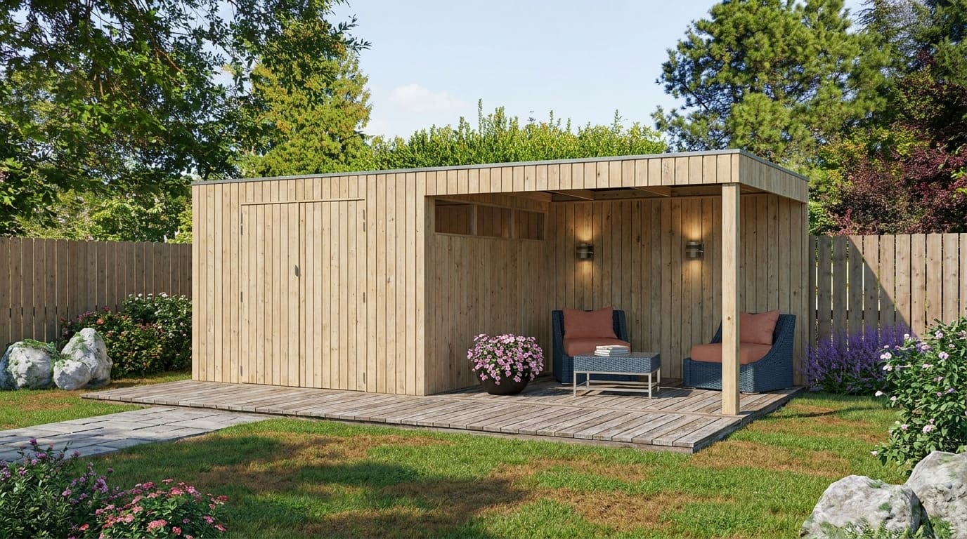 Abris de jardin en bois Bear Wood
