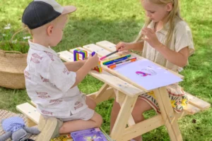 houten kindertafel m012