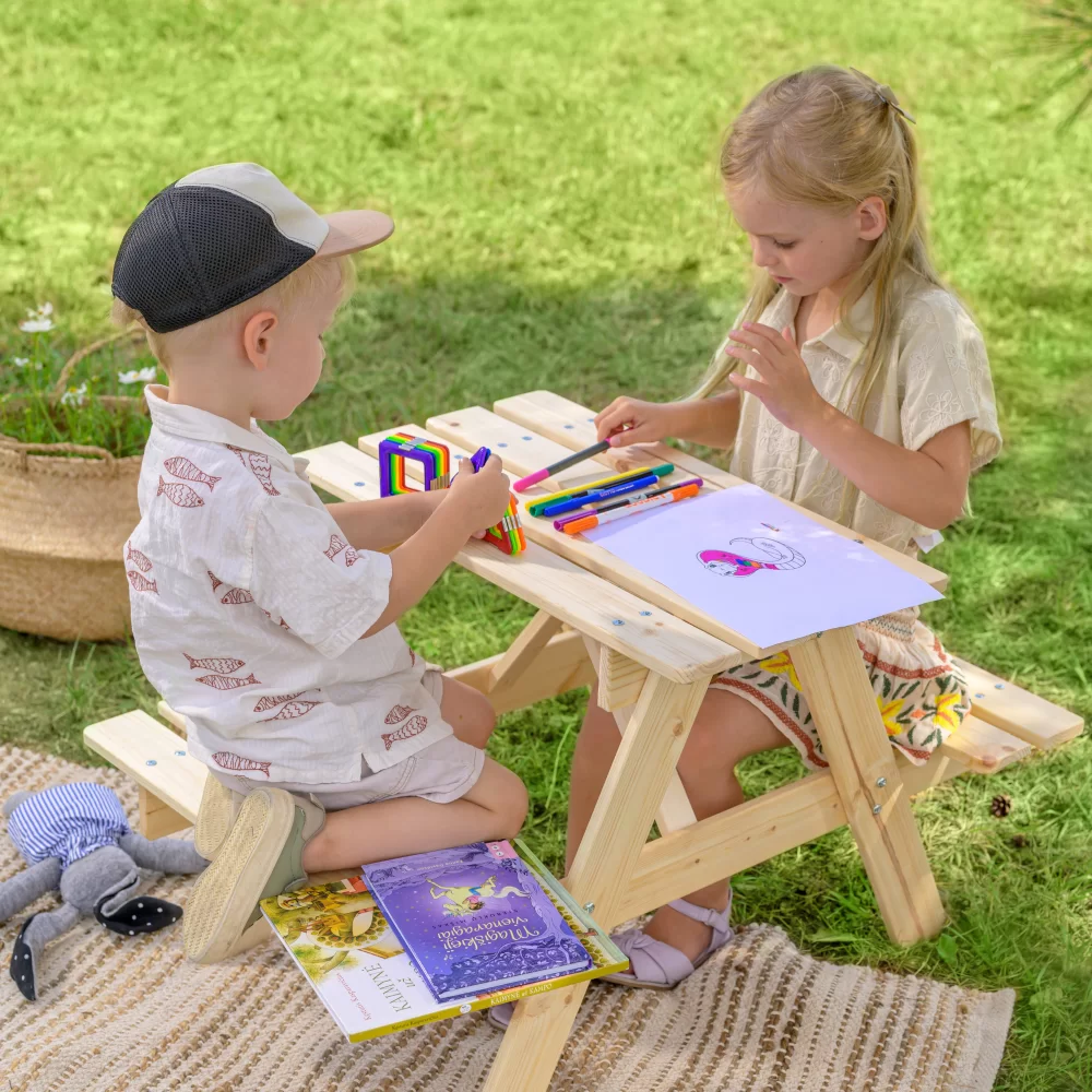 houten kindertafel m012