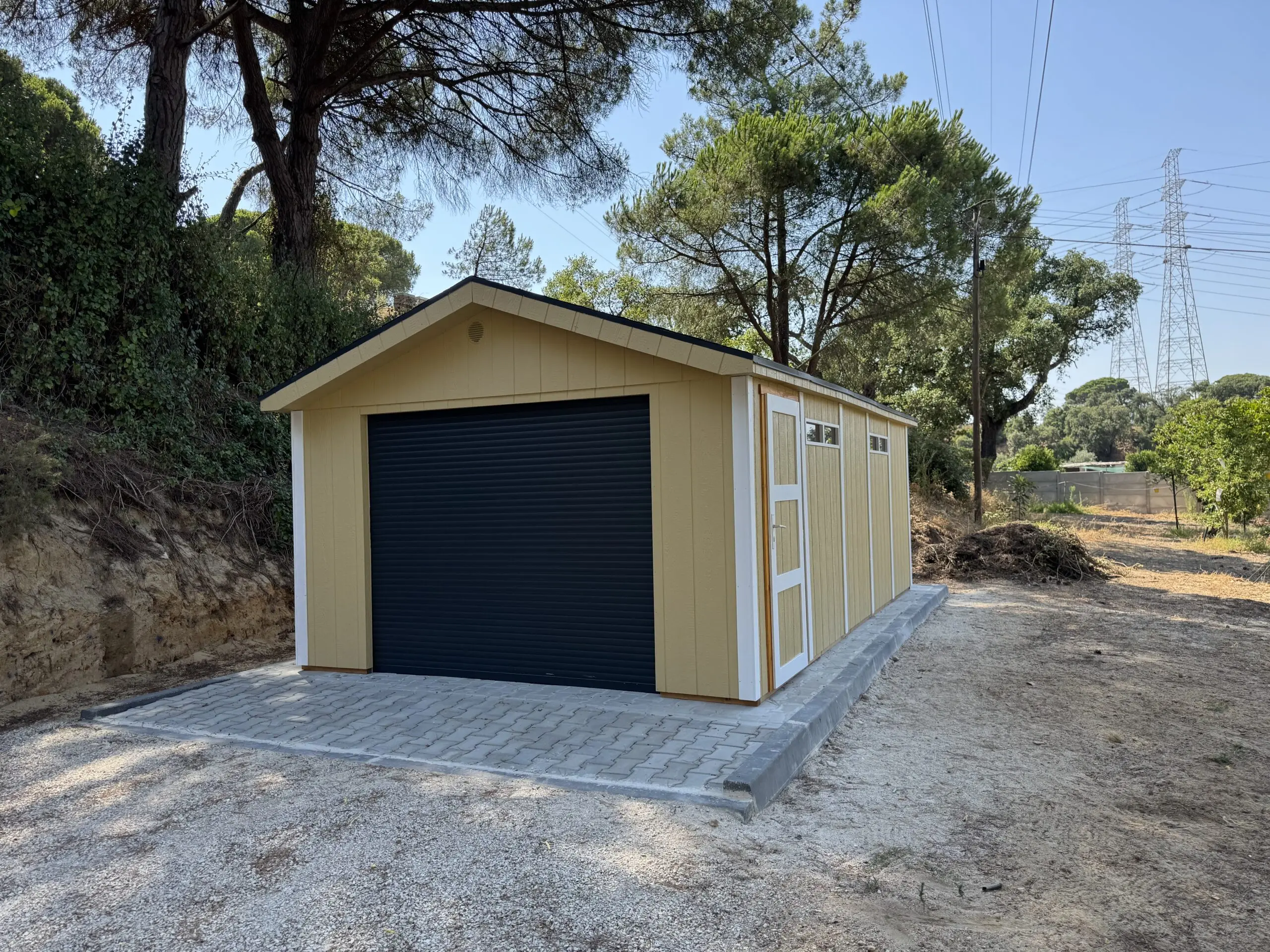 LP® SmartSide® panelen garage M992B – 354 x 604 cm – 21 m2 - Afbeelding 4