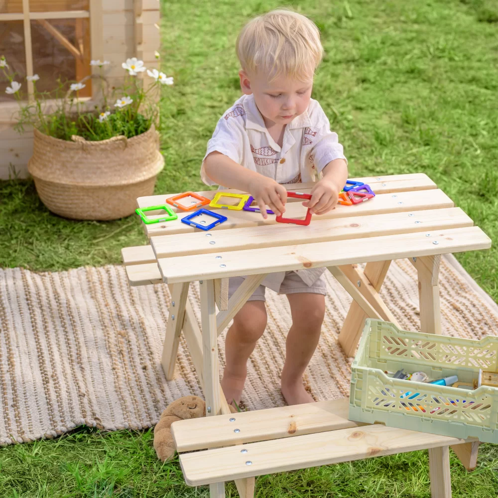 Houten Kindertafel M012 - Afbeelding 2