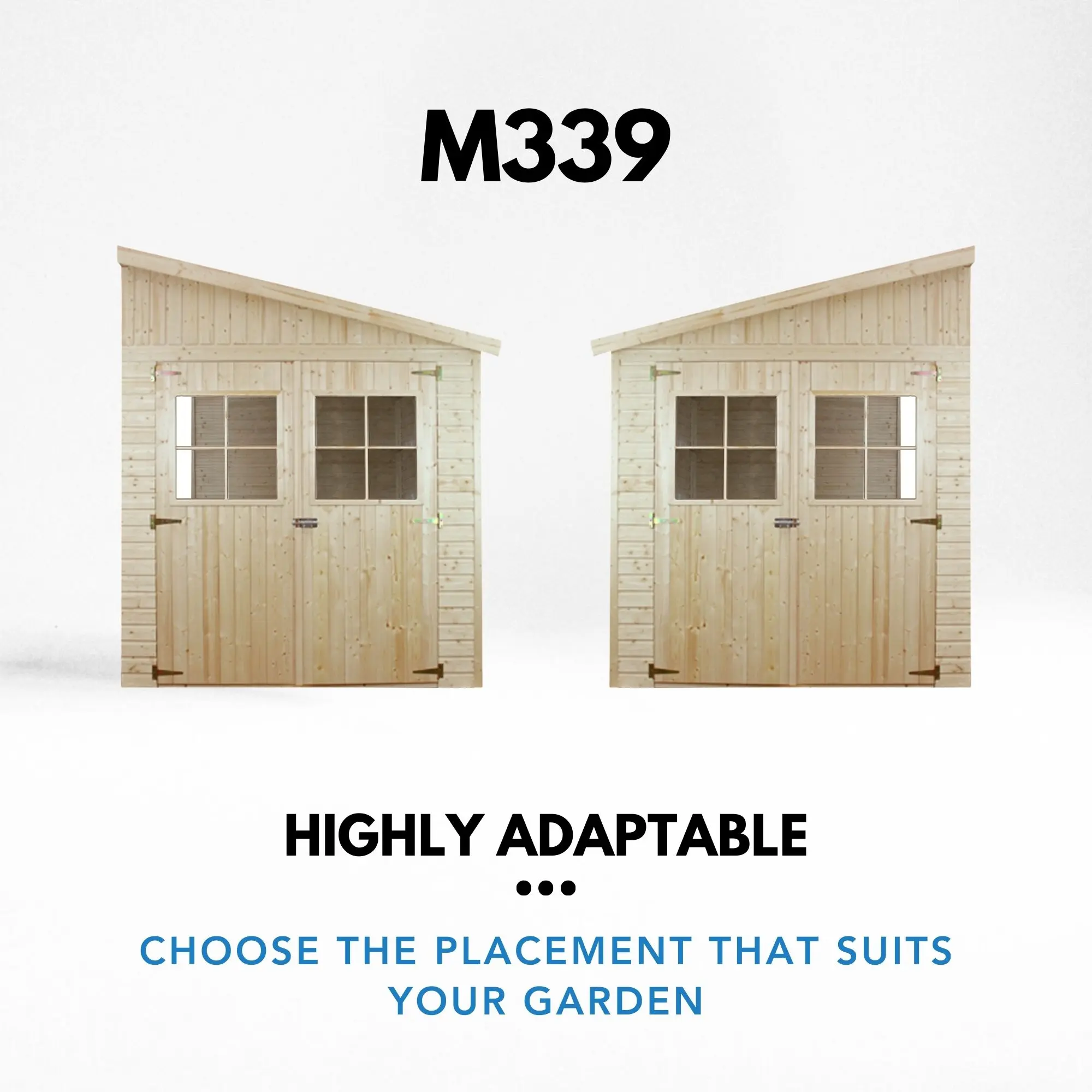 Tuinhuis M339 – 201 x 297 cm – 6 m2 - Afbeelding 6