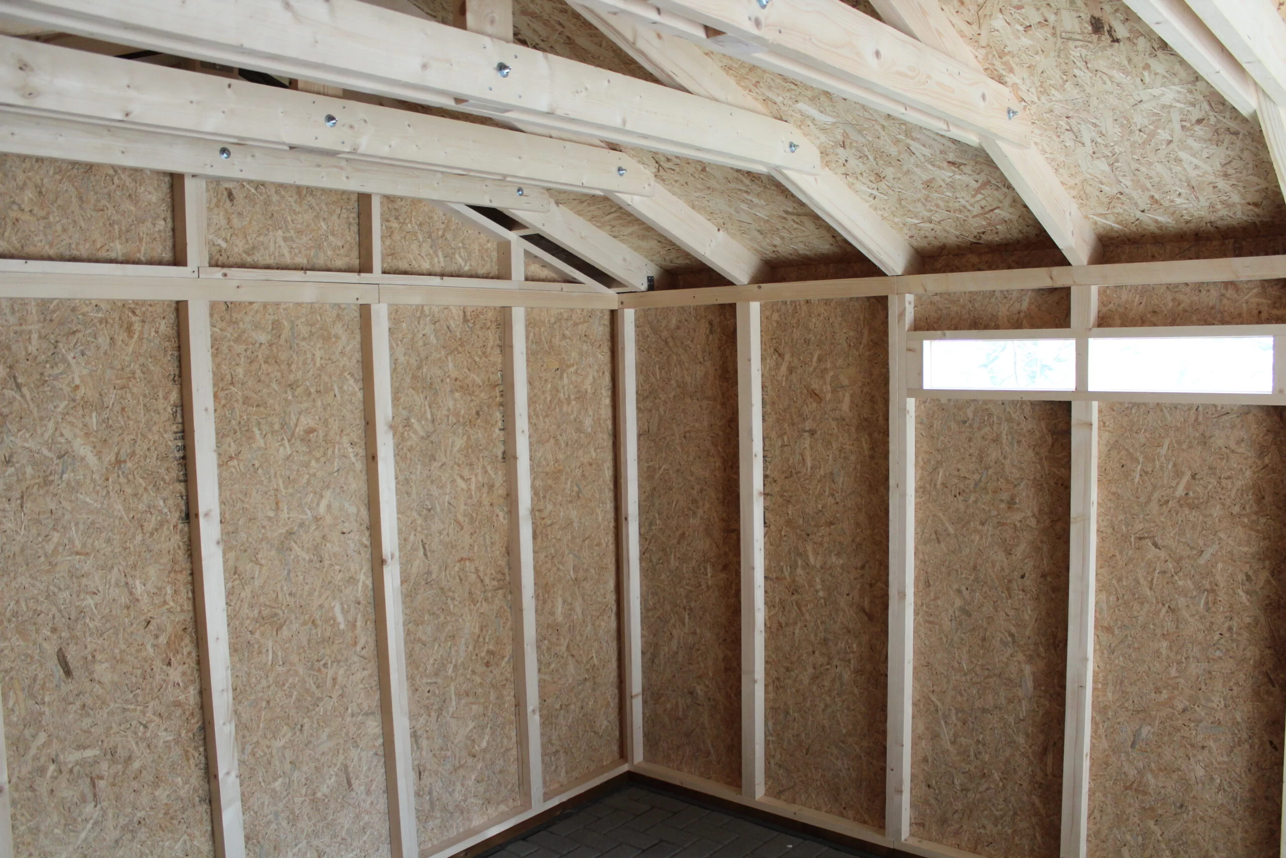 LP® SmartSide® panelen garage M990B – 354 x 368 cm – 13 m2 - Afbeelding 4