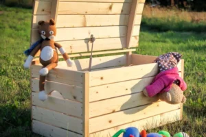 houten speelgoedkist