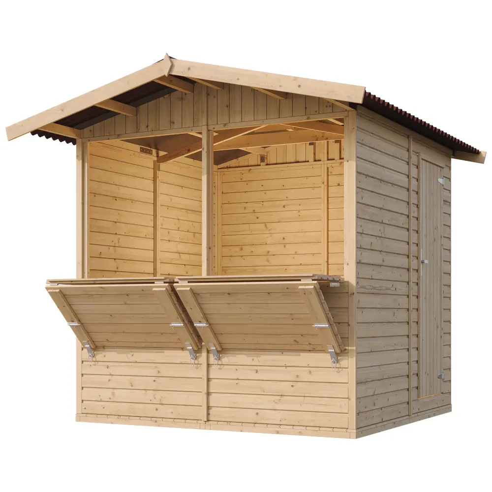 Kiosk of buitenbar M149 - 205 x 199 cm – 4 m2 - Afbeelding 4