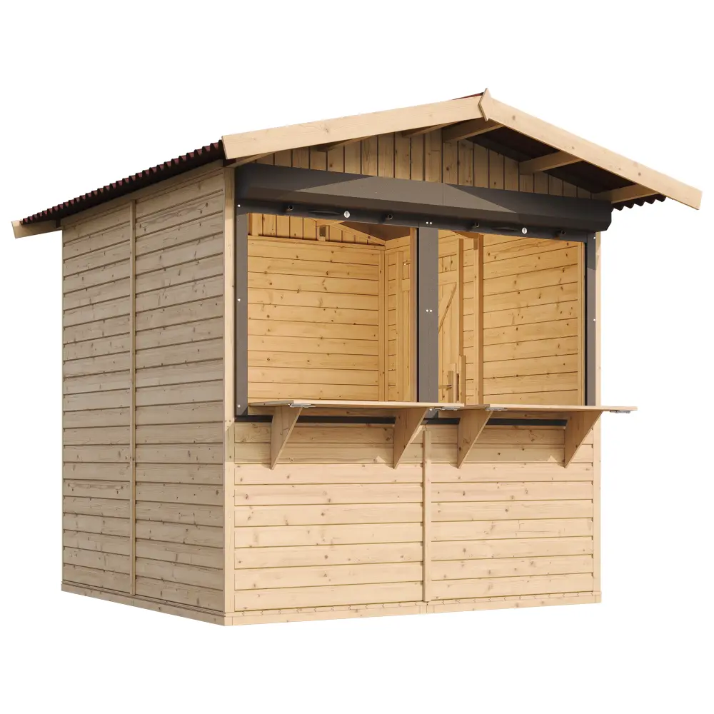 Kiosk of buitenbar M149Z - 205 x 199 cm – 4 m2 - Afbeelding 4