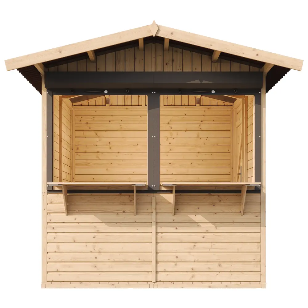 Kiosk of buitenbar M149Z - 205 x 199 cm – 4 m2 - Afbeelding 3