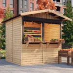 houten kiosk m149z