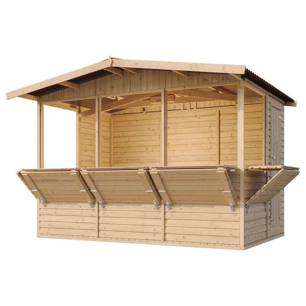 Kiosk of buitenbar M150B – 303 x 199 cm – 6 m2 - Afbeelding 4