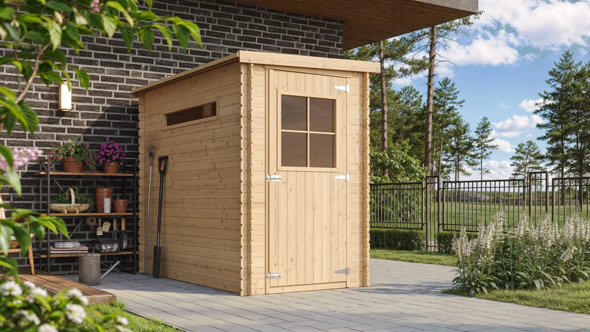 Tuinhuis M306 – 130 x 235 cm – 3 m2 - Afbeelding 2