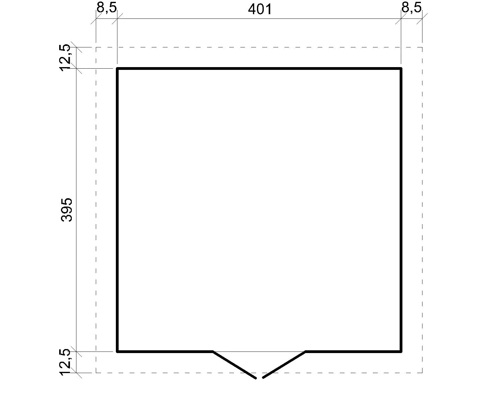 Tuinhuis M330 – 401 x 395 cm – 16 m2 - Afbeelding 6
