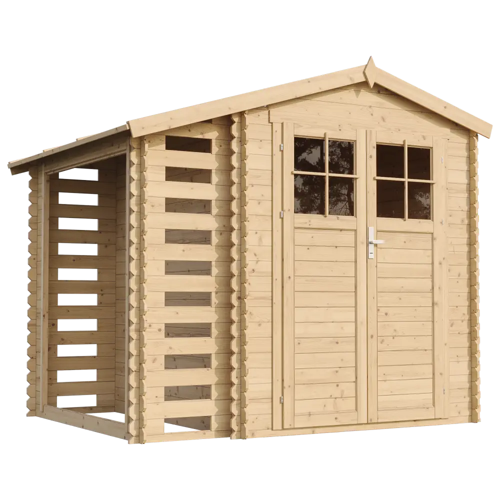 houten tuinhuis m386f