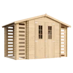 houten tuinhuis m391c