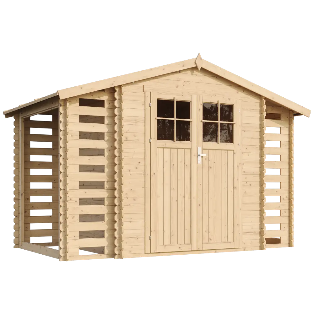 houten tuinhuis m391f