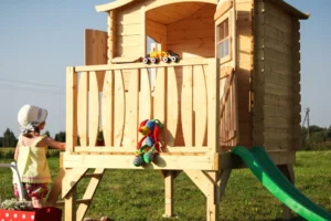 houten speelhuis m550a