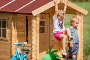 houten speelhuis m501a