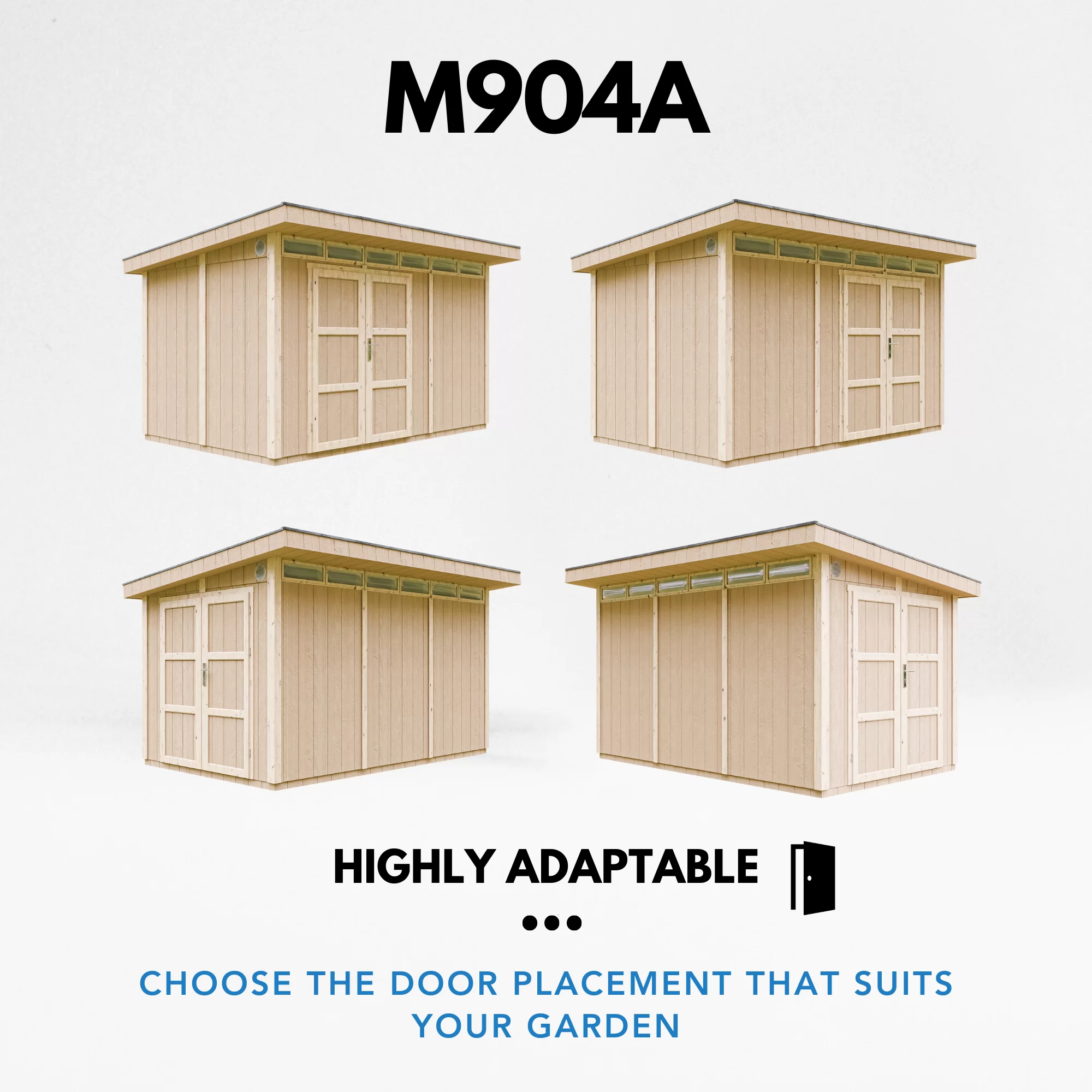 LP® SmartSide® panelen tuinhuis M904A – 236 x 368 cm – 9 m2 - Afbeelding 17