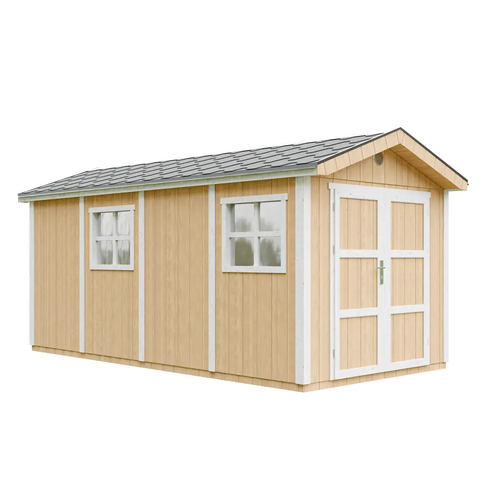 LP® SmartSide® panelen tuinhuis M915C – 236 x 486 cm – 12 m2 - Afbeelding 11