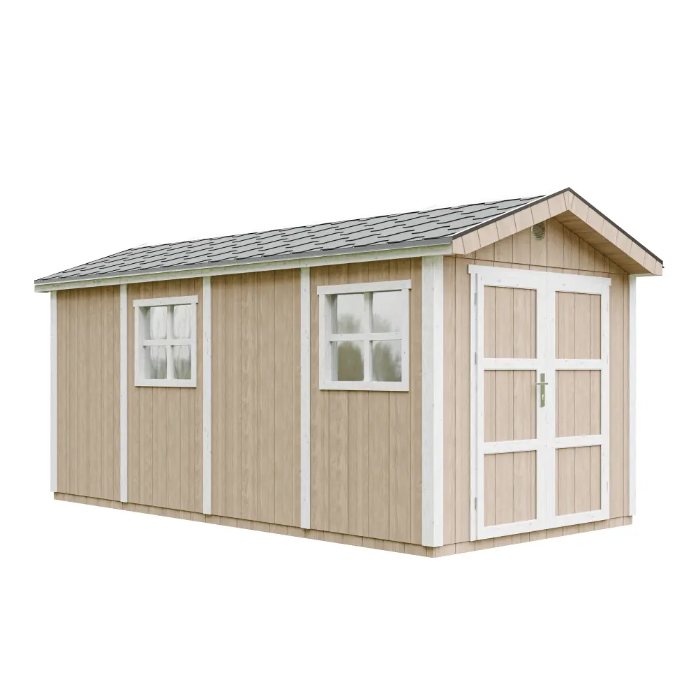 LP® SmartSide® panelen tuinhuis M915C – 236 x 486 cm – 12 m2 - Afbeelding 9