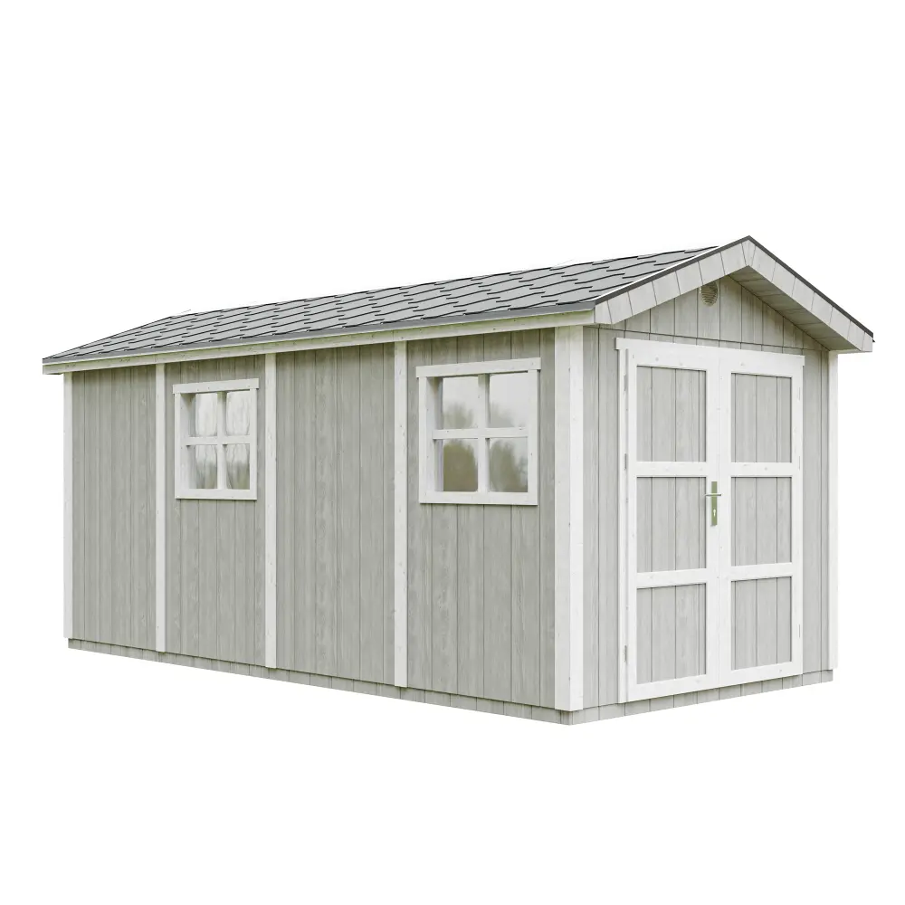 LP® SmartSide® panelen tuinhuis M915C – 236 x 486 cm – 12 m2 - Afbeelding 8