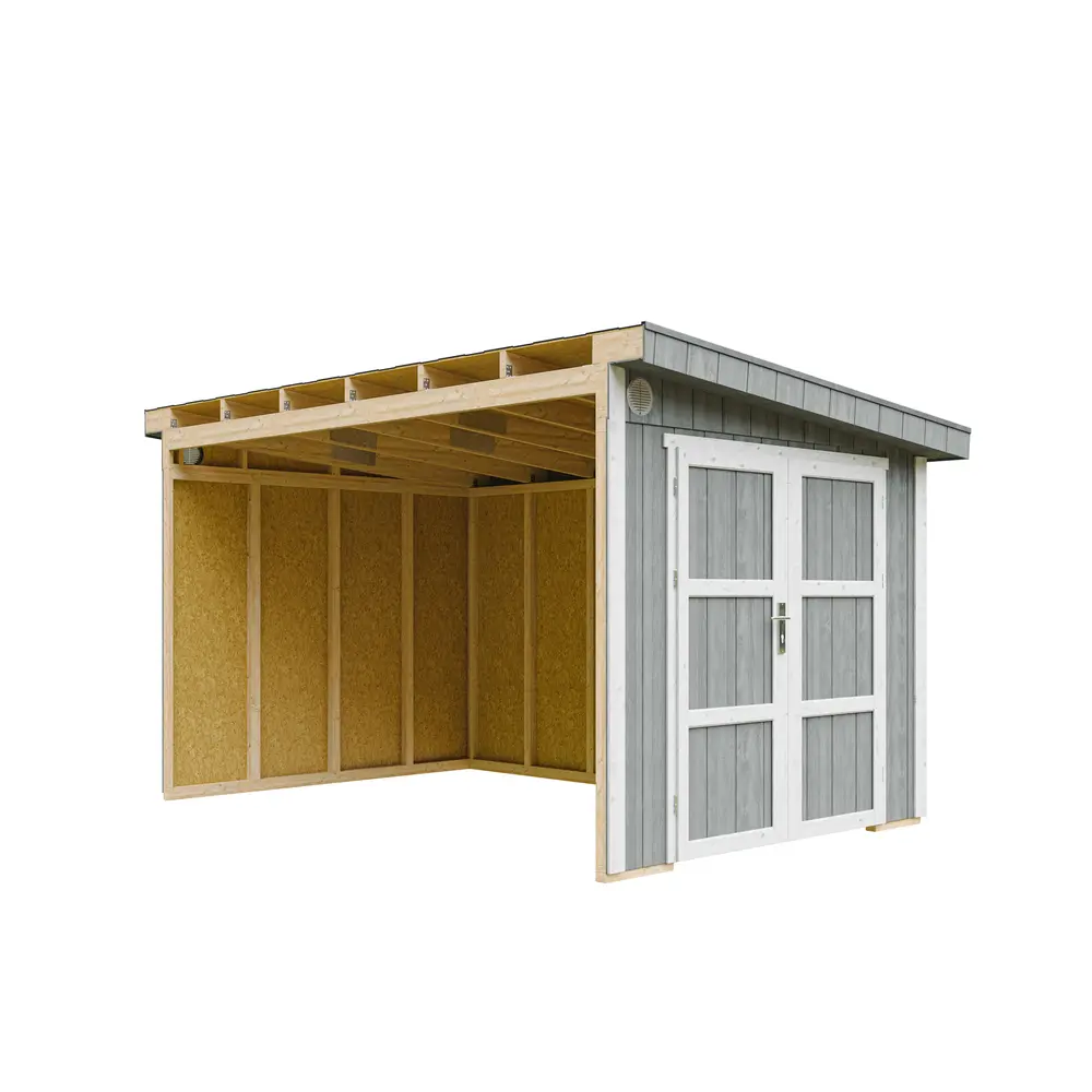 LP® SmartSide® panelen tuinhuis M939B – 236 x 368 cm – 9 m2 - Afbeelding 15