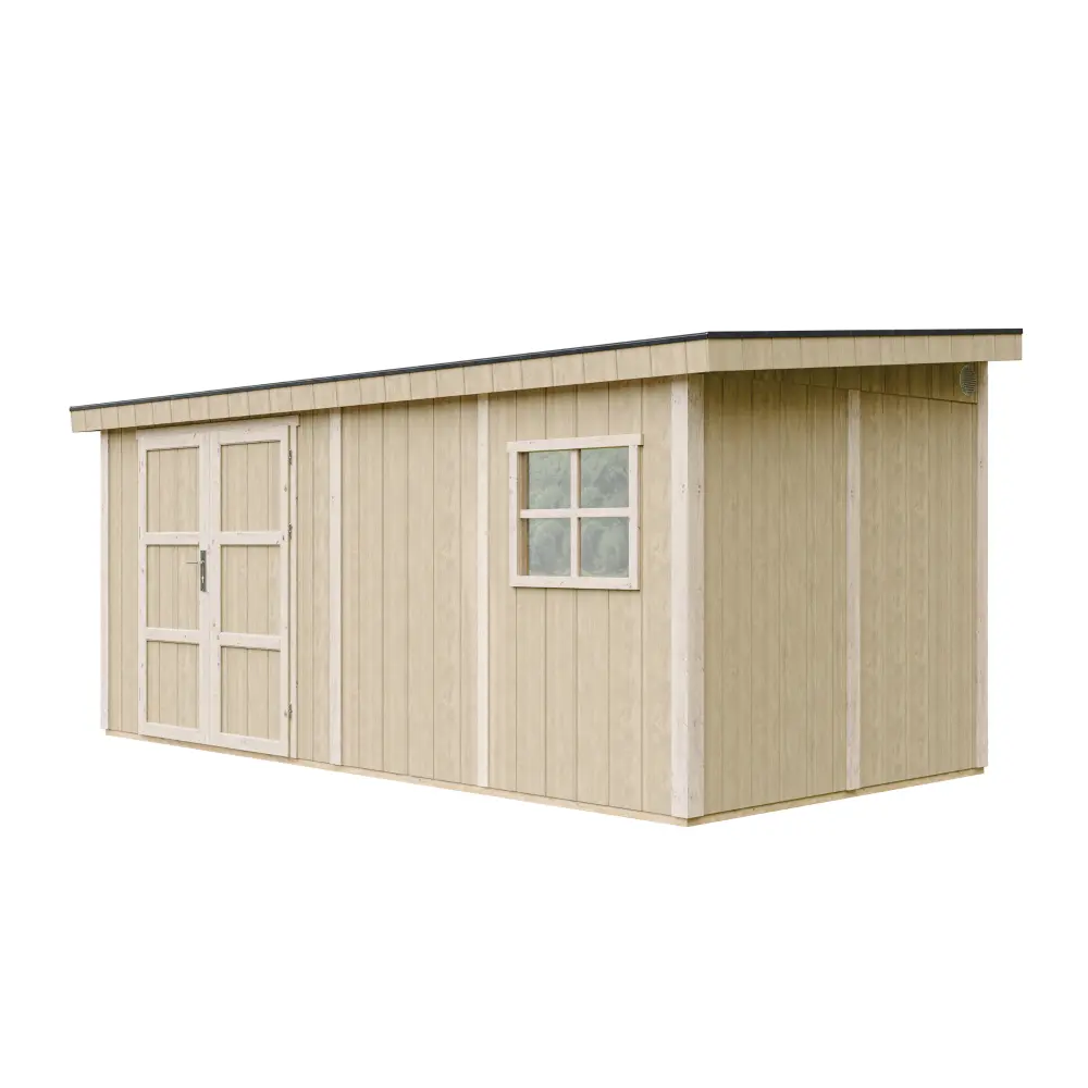 LP® SmartSide® panelen tuinhuis M940B – 236 x 486 cm – 12 m2 - Afbeelding 3