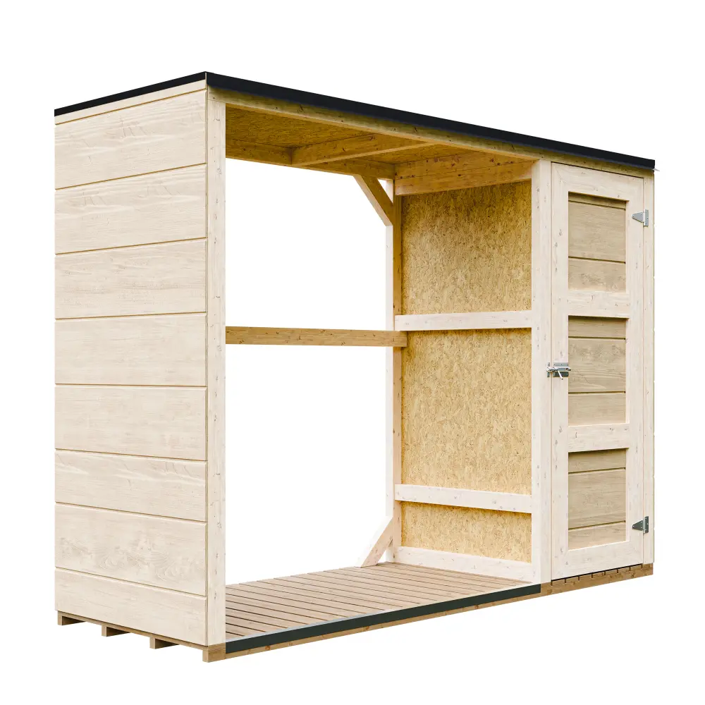 LP® SmartSide® panelen houtopslag of houthok M981 – 217 x 75 cm – 3 m3 - Afbeelding 5