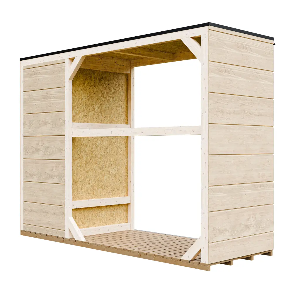 LP® SmartSide® panelen houtopslag of houthok M981 – 217 x 75 cm – 3 m3 - Afbeelding 3