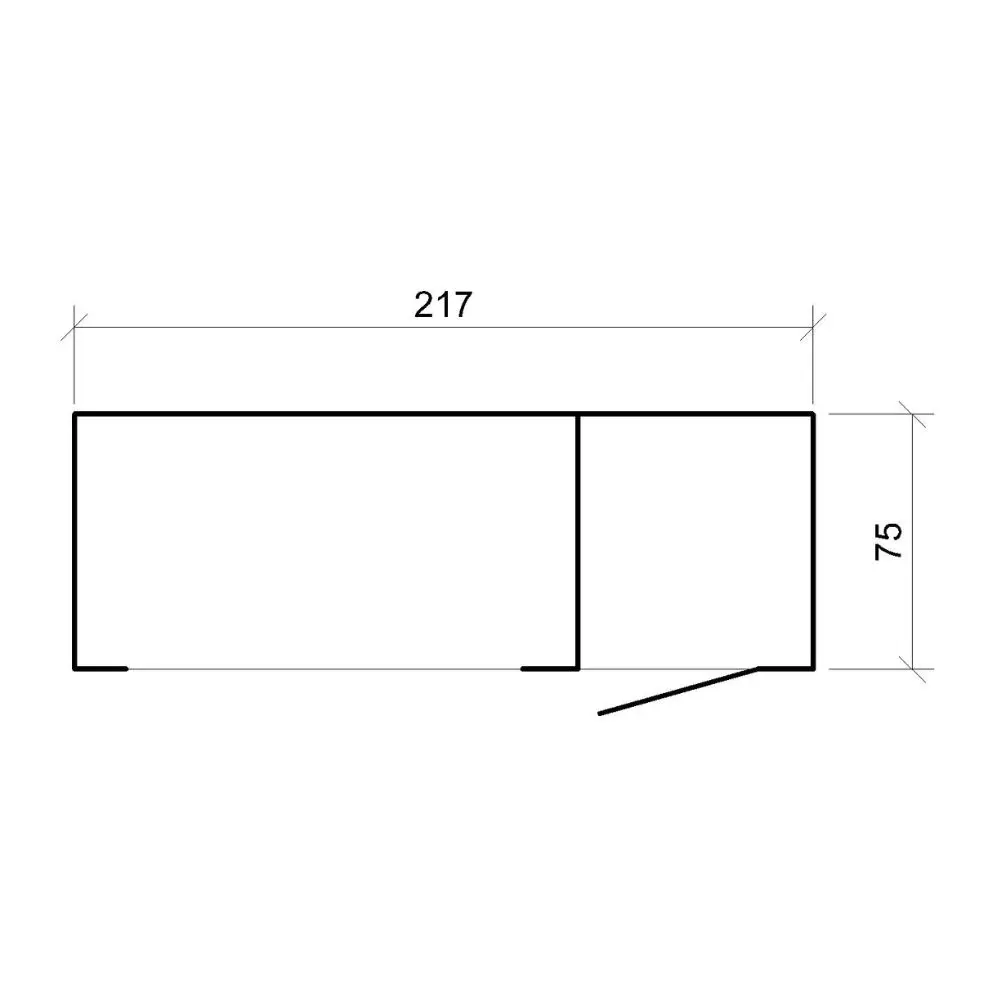 LP® SmartSide® panelen houtopslag of houthok M981 – 217 x 75 cm – 3 m3 - Afbeelding 7