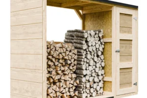 Houtopslag of Houthok voor brandhout