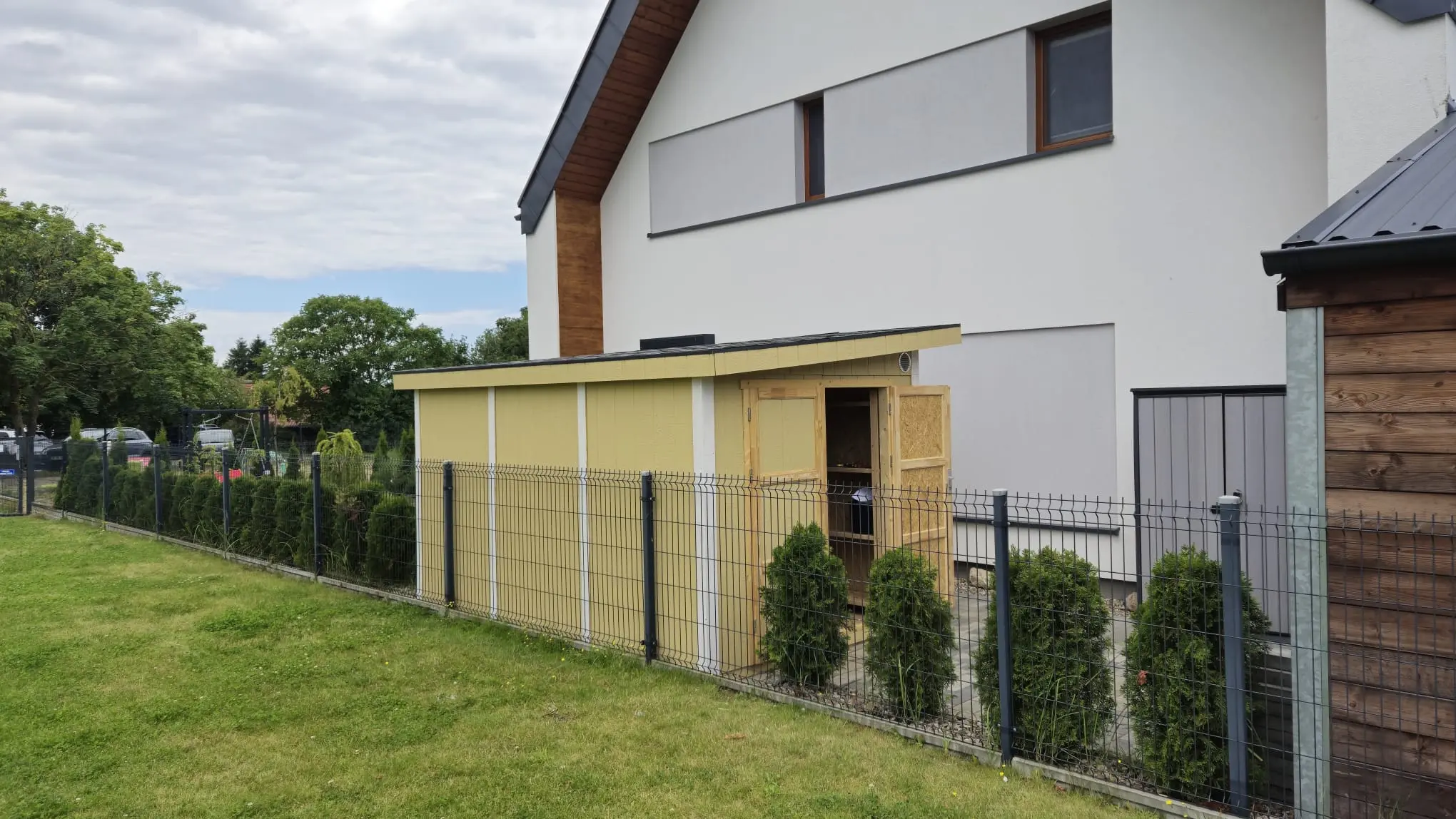 LP® SmartSide® panelen tuinhuis M904A – 236 x 368 cm – 9 m2 - Afbeelding 10